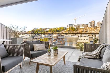 Balkong eller utsiktsbild