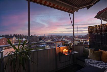 Balkong eller utsiktsbild