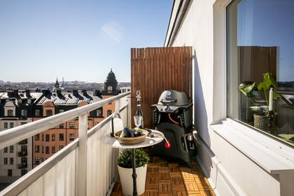 Balkong eller utsiktsbild