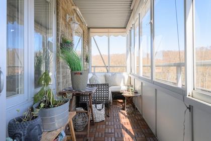 Balkong eller utsiktsbild