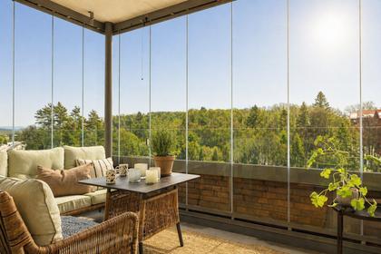 Balkong eller utsiktsbild