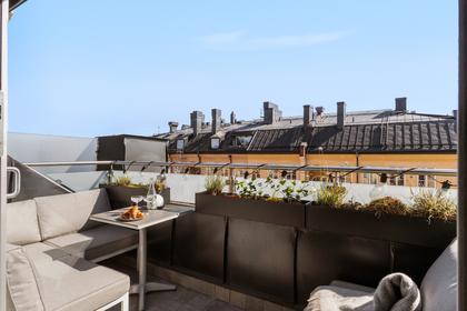 Balkong eller utsiktsbild