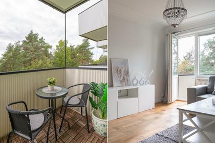 Balkong eller utsiktsbild