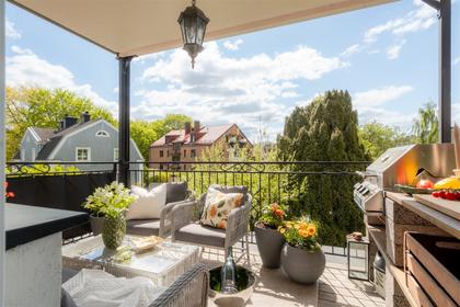 Balkong eller utsiktsbild