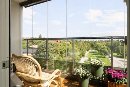 Balkong eller utsiktsbild