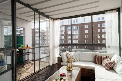 Balkong eller utsiktsbild