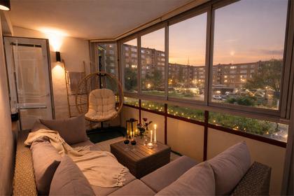 Balkong eller utsiktsbild