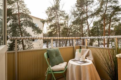 Balkong eller utsiktsbild