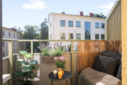 Balkong eller utsiktsbild