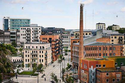 Balkong eller utsiktsbild