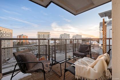 Balkong eller utsiktsbild