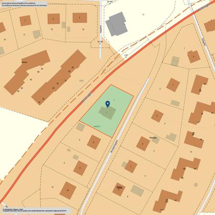 Illustrerad karta över fastigheten eller området