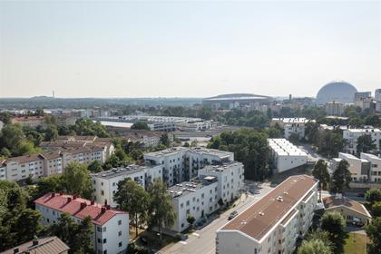 Balkong eller utsiktsbild