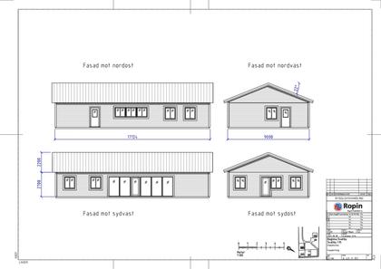 Illustrerad karta över fastigheten eller området