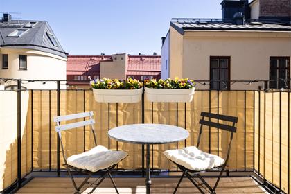 Balkong eller utsiktsbild