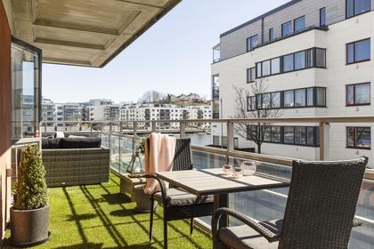 Balkong eller utsiktsbild