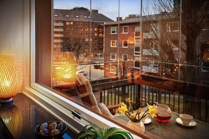 Balkong eller utsiktsbild