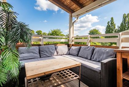 Balkong eller utsiktsbild