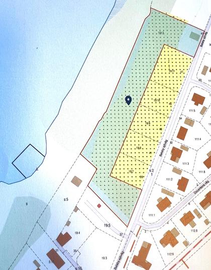 Illustrerad karta över fastigheten eller området