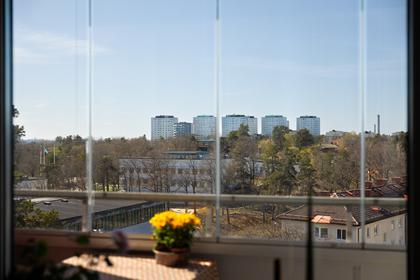 Balkong eller utsiktsbild