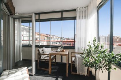 Balkong eller utsiktsbild