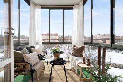 Balkong eller utsiktsbild