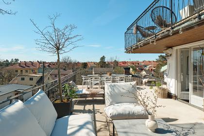 Balkong eller utsiktsbild