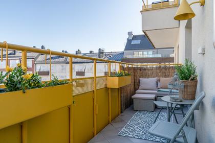 Balkong eller utsiktsbild