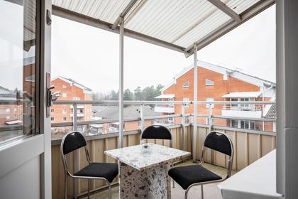 Balkong eller utsiktsbild