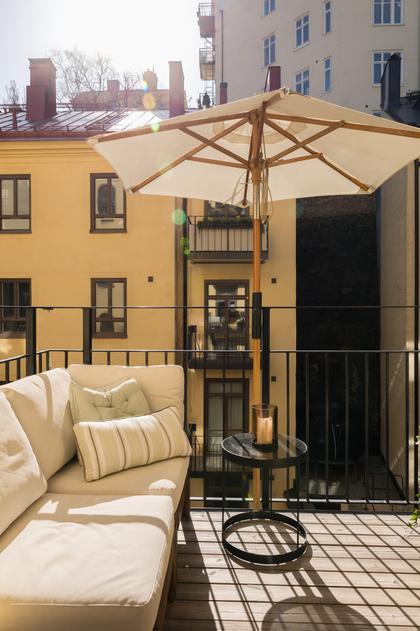 Balkong eller utsiktsbild