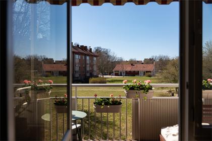 Balkong eller utsiktsbild