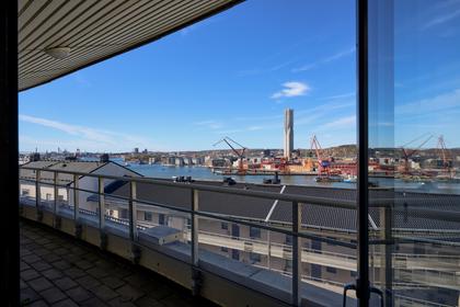 Balkong eller utsiktsbild