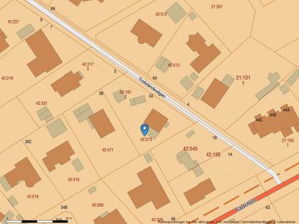 Illustrerad karta över fastigheten eller området