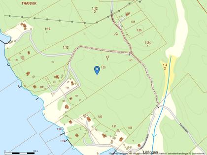 Illustrerad karta över fastigheten eller området