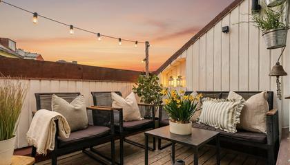 Balkong eller utsiktsbild