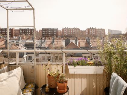 Balkong eller utsiktsbild