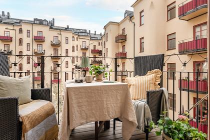 Balkong eller utsiktsbild