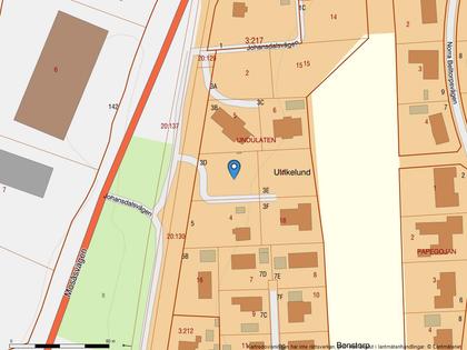 Illustrerad karta över fastigheten eller området