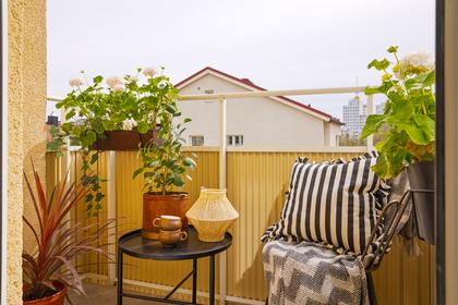 Balkong eller utsiktsbild