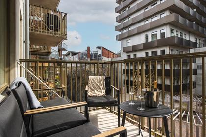 Balkong eller utsiktsbild