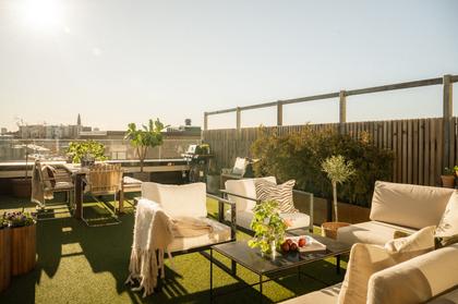 Balkong eller utsiktsbild