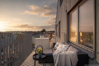 Balkong eller utsiktsbild