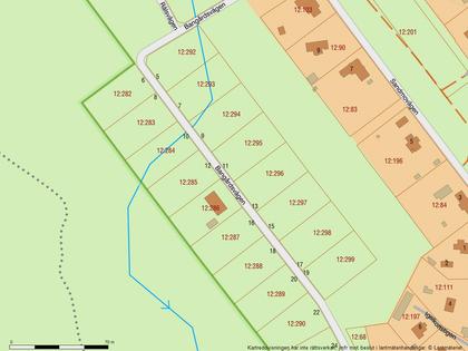 Illustrerad karta över fastigheten eller området