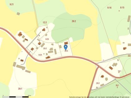 Illustrerad karta över fastigheten eller området