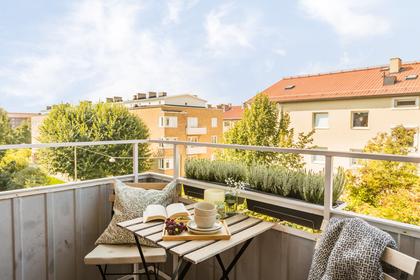 Balkong eller utsiktsbild