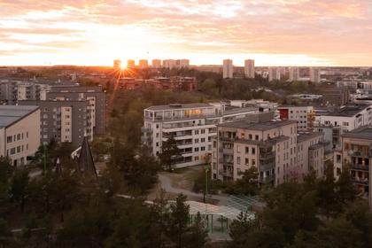 Balkong eller utsiktsbild