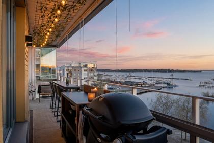 Balkong eller utsiktsbild