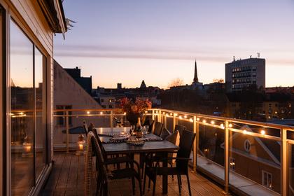 Balkong eller utsiktsbild