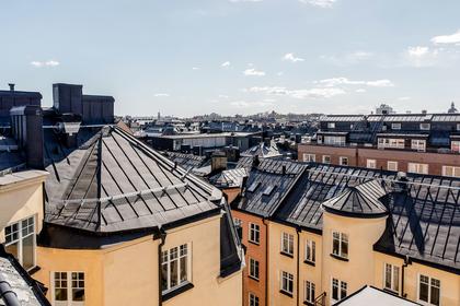 Balkong eller utsiktsbild