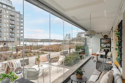 Balkong eller utsiktsbild